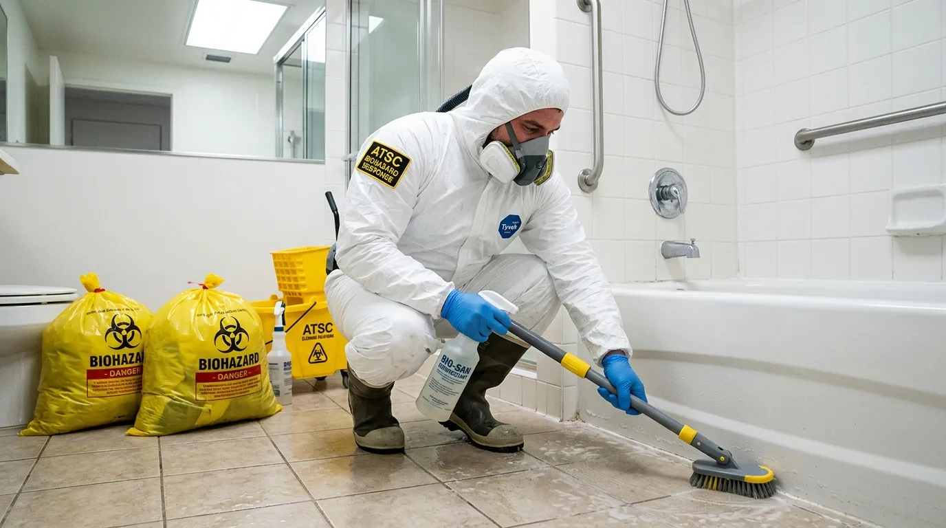 Decontamination equipment deployed for Blood Cleanup in Sun City Center